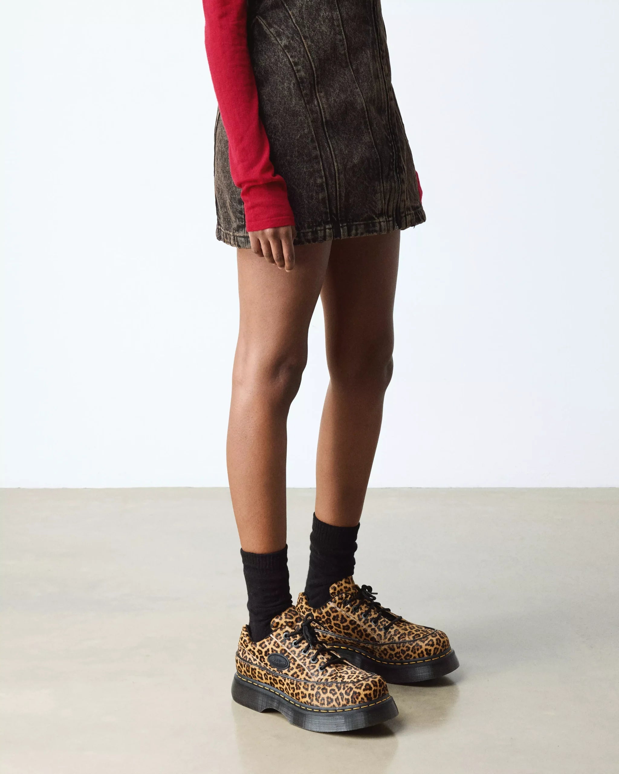 Buzz 5-Eye Leopard Shoes