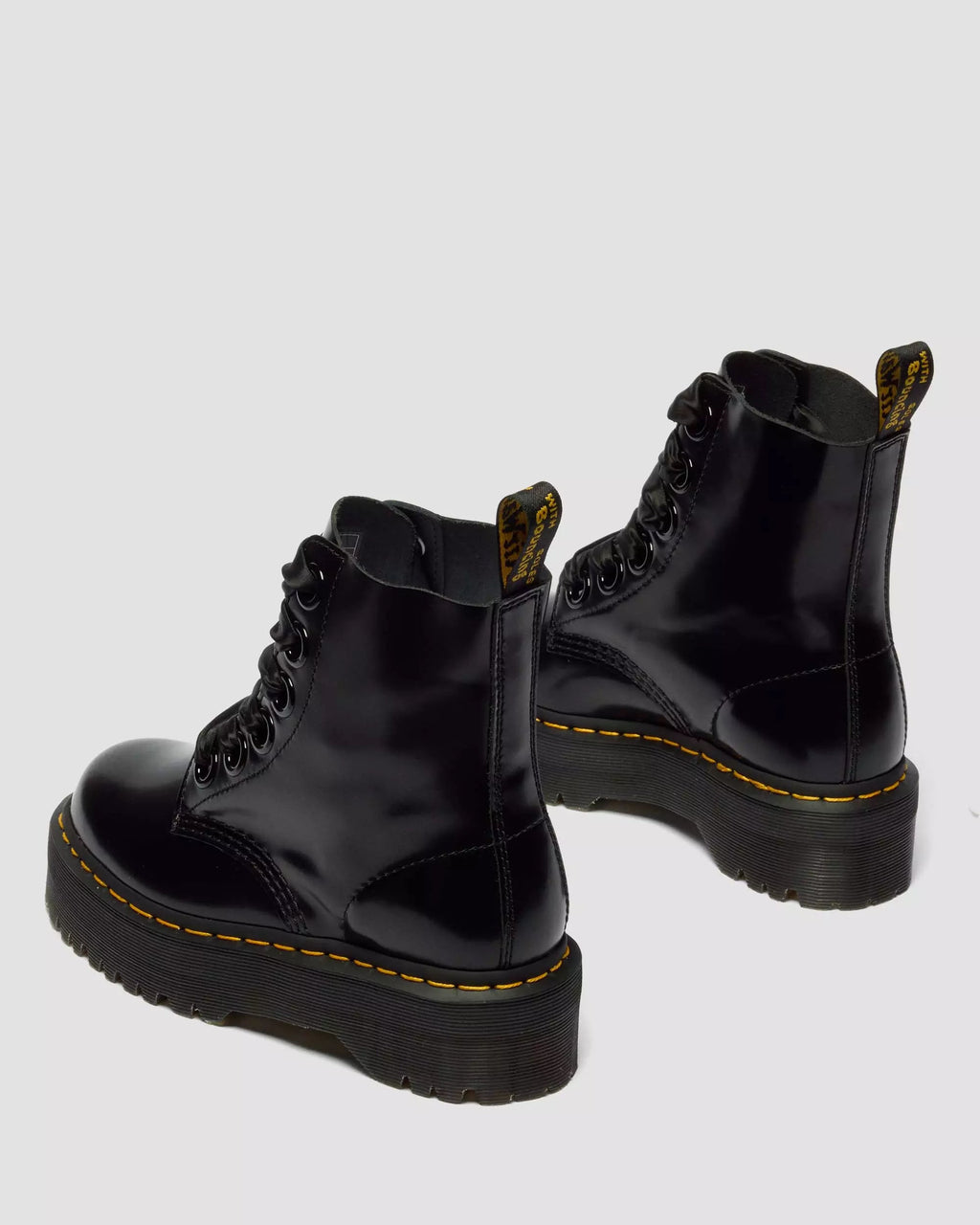 MOLLY Women's Leather Platform Boots