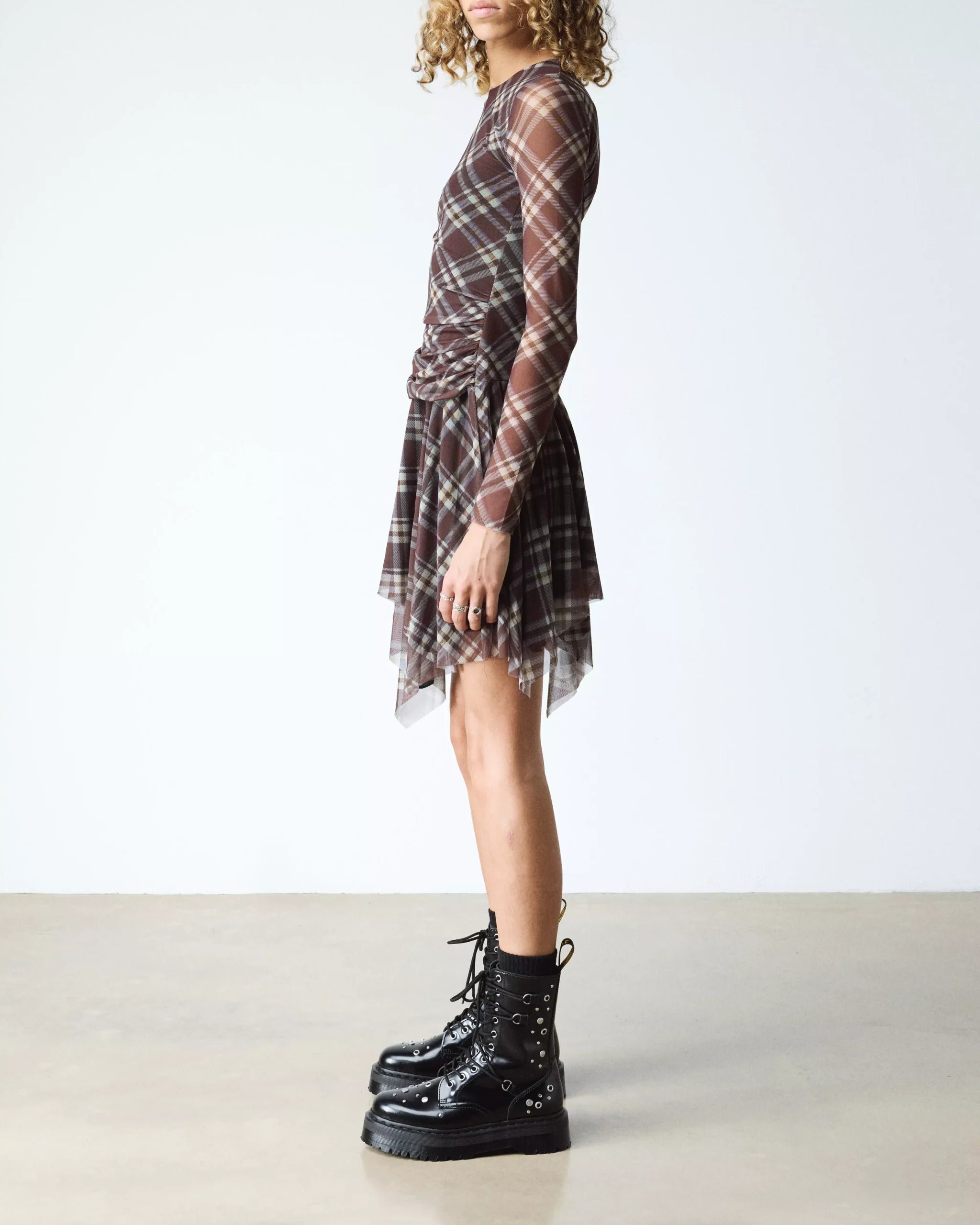 JADON HI Studded Buttero Leather Platform Boots