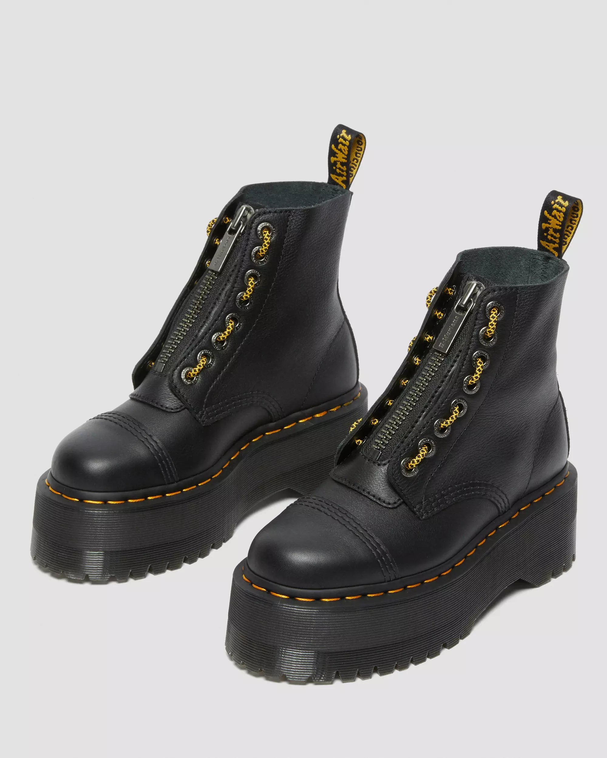 Sinclair Max Pisa Leather Platform Boots