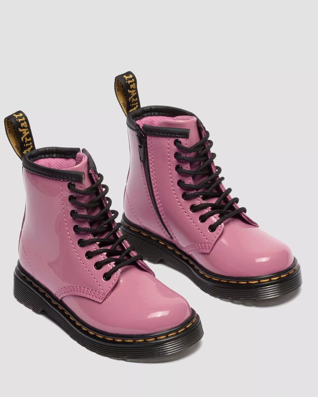 TODDLER 1460 Patent Lamper Leather Boots