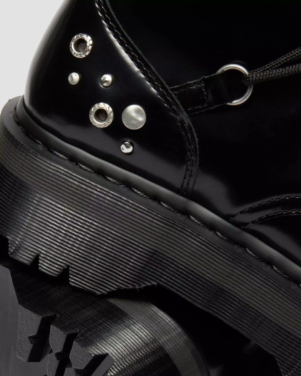JADON HI Studded Buttero Leather Platform Boots