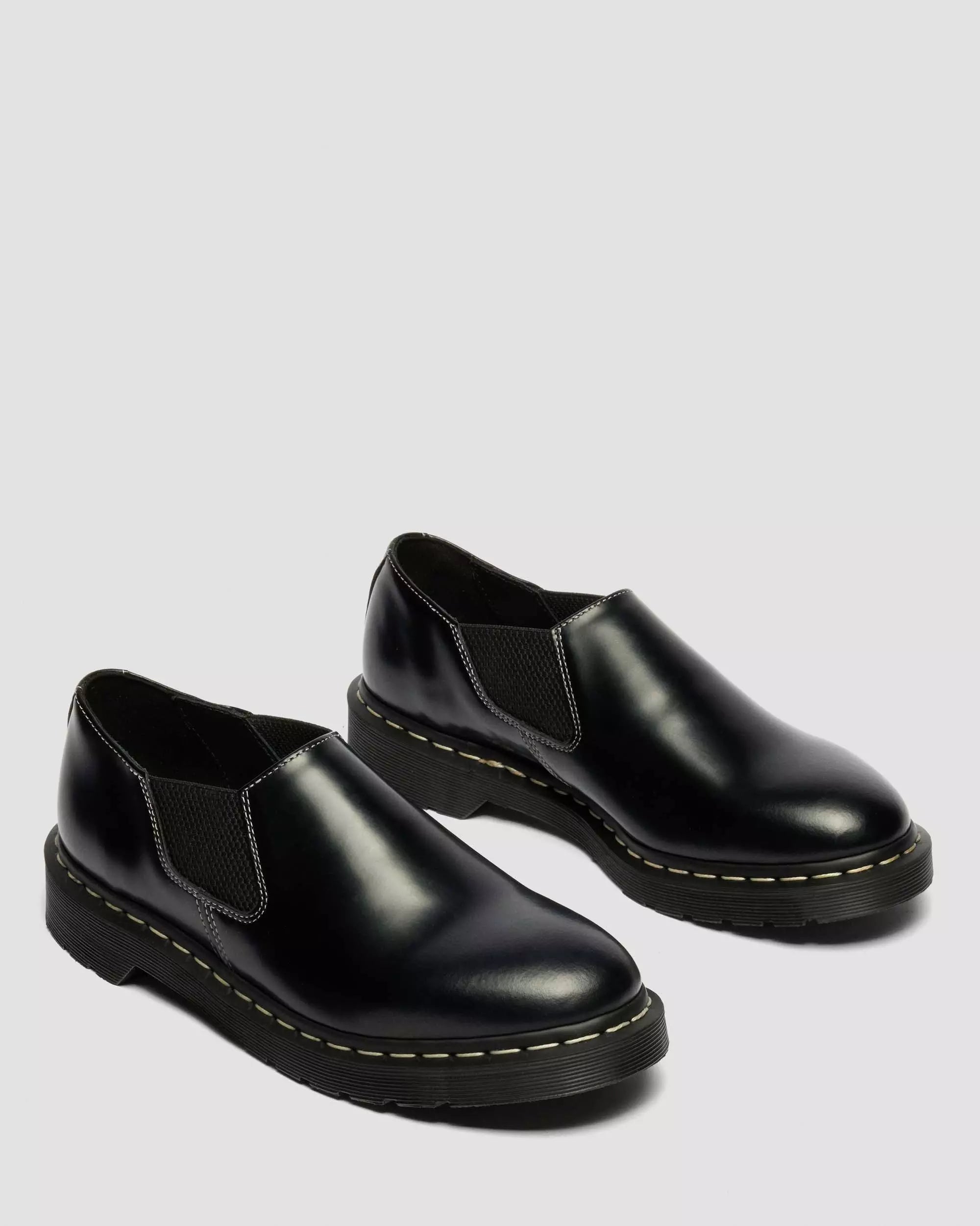 LOUIS Smooth Leather Slip On Shoes