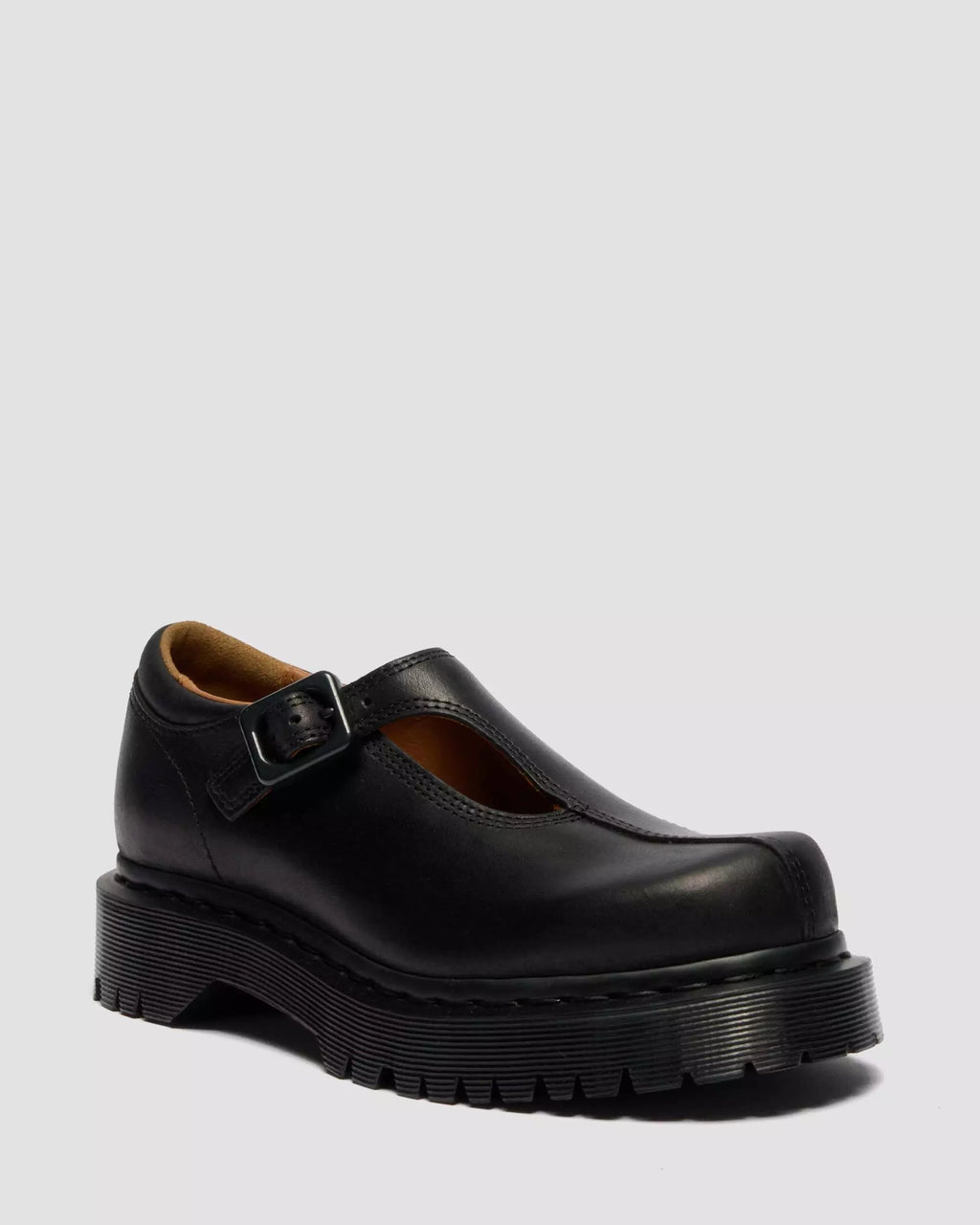REJENA MARY JANE Old Harness Leather Shoes