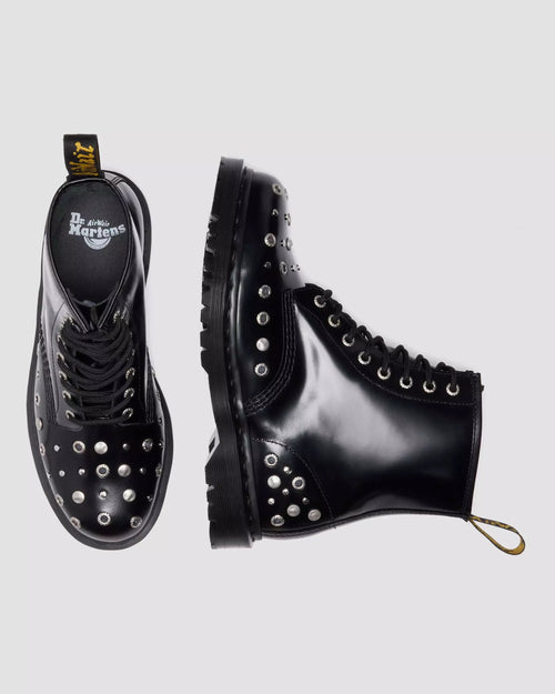 1460 Studded Buttero Leather Boots
