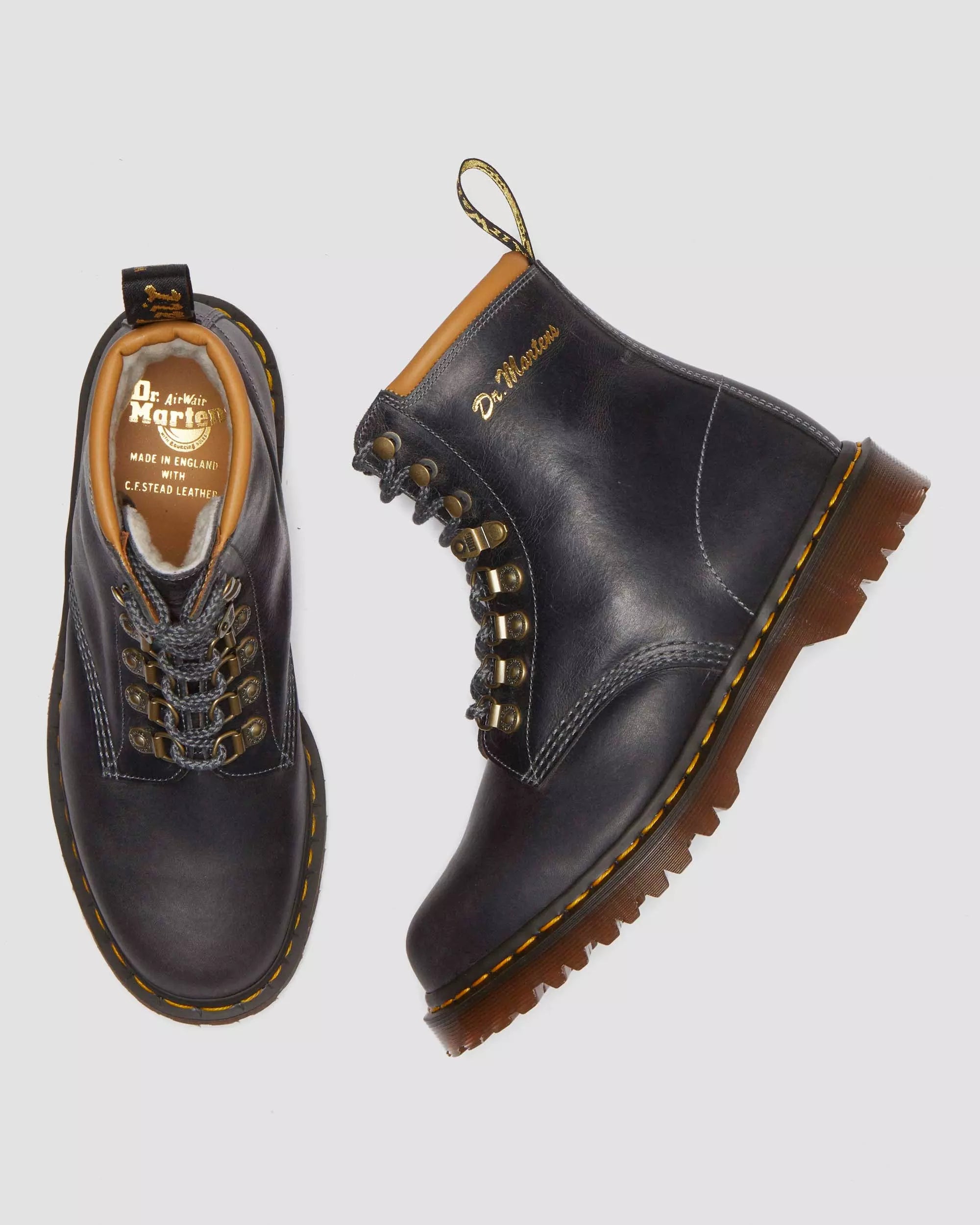 1460 Collar Made in England Phoenix Leather Lace Up Boots