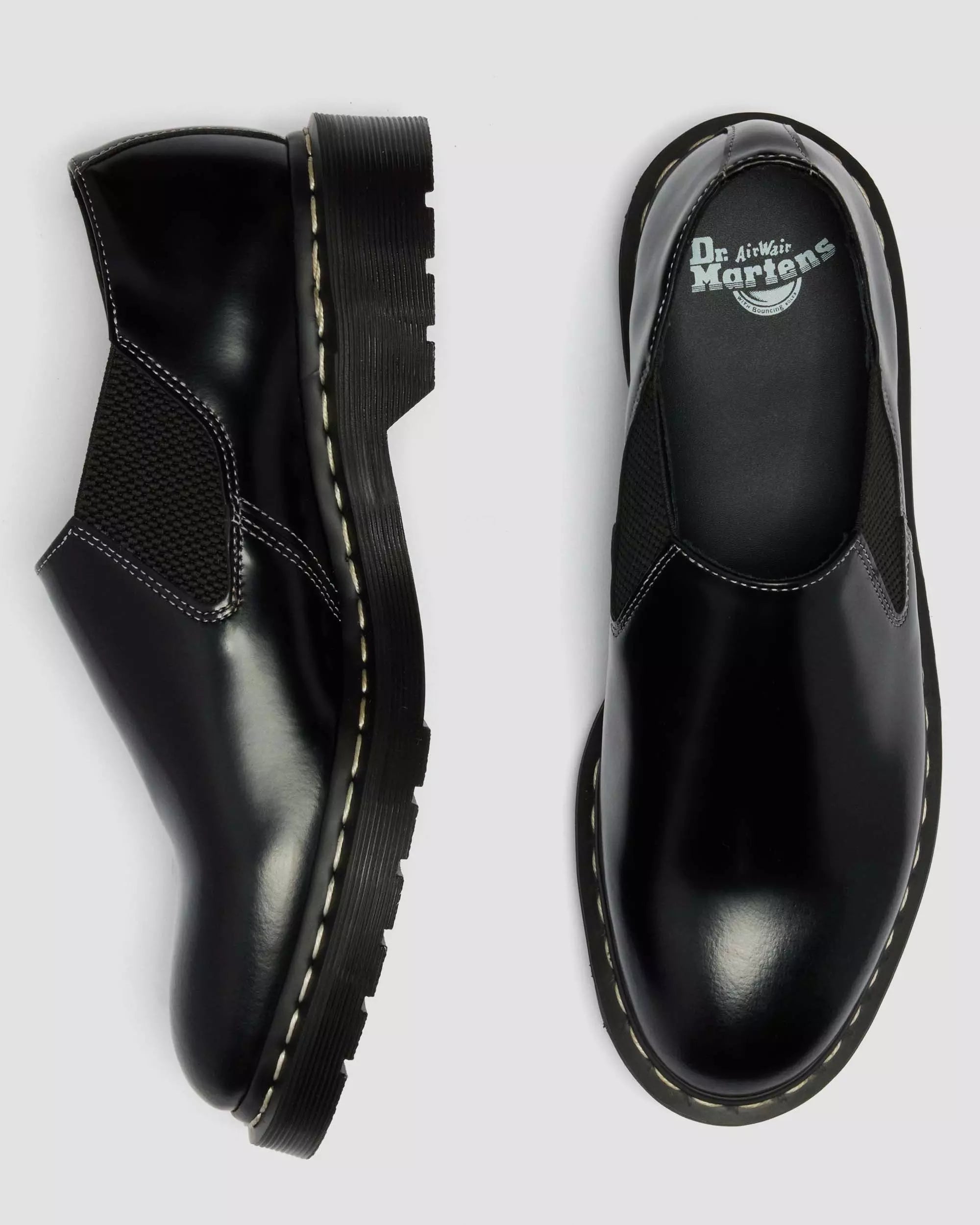 LOUIS Smooth Leather Slip On Shoes