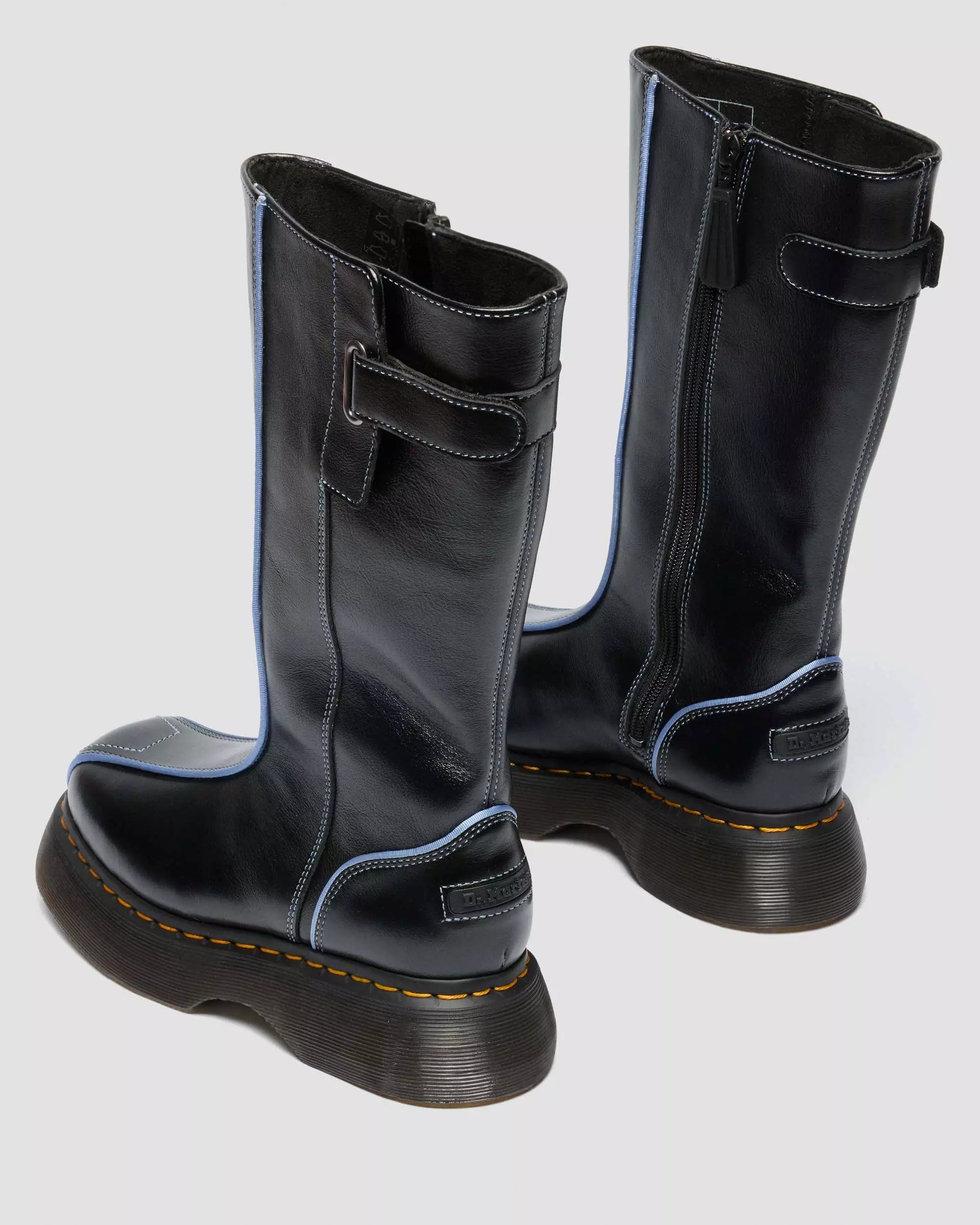 Buzz Hi Tall Gloss Leather Boots