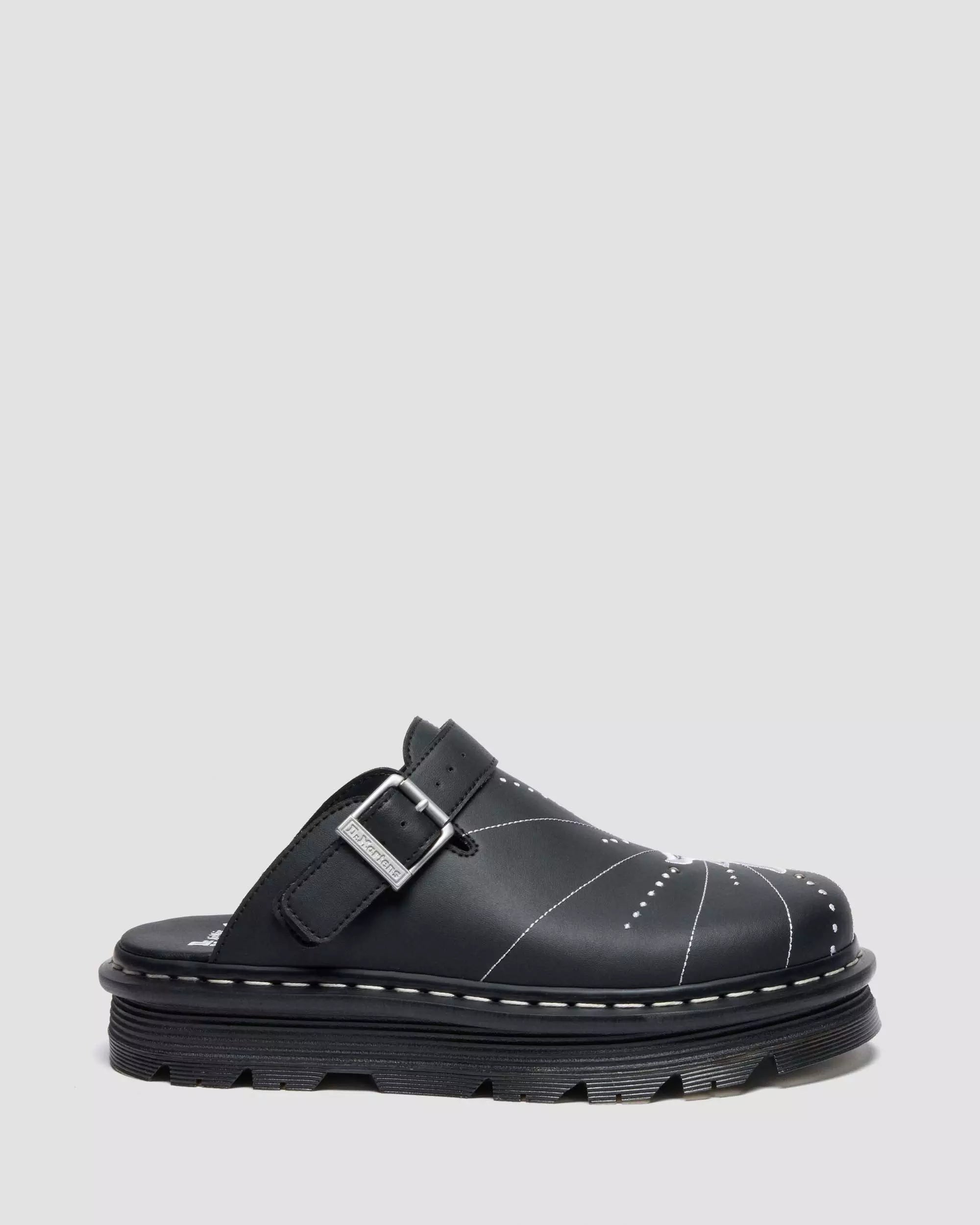 ZEBZAG MULE SOLAR FLARE Reclaimed Leather Slip On Mules