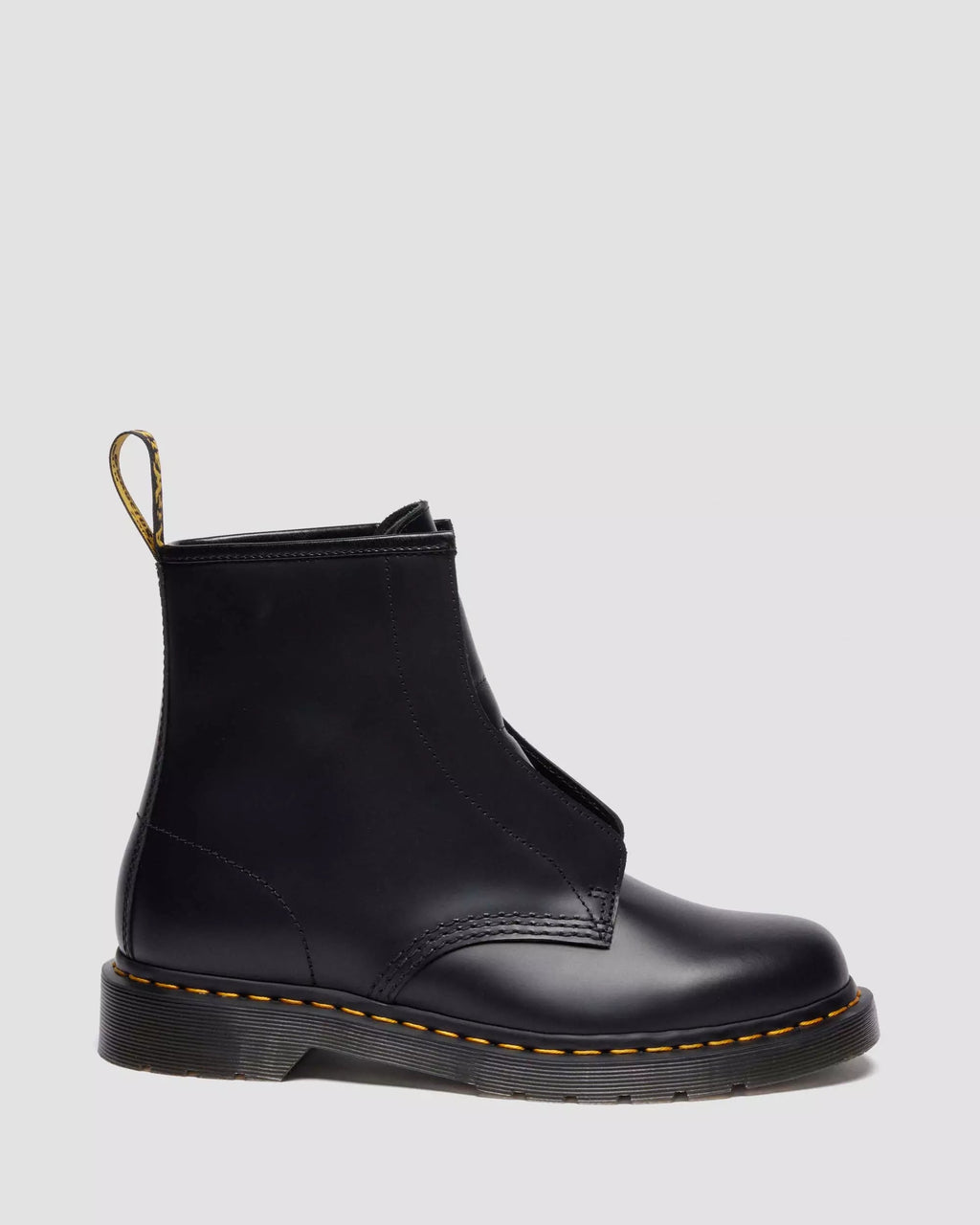 1460 LACELESS Smooth Leather Slip On Boots