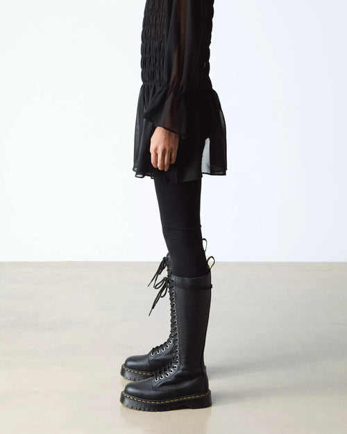 1B60 Bex Pisa Leather Knee High Boots