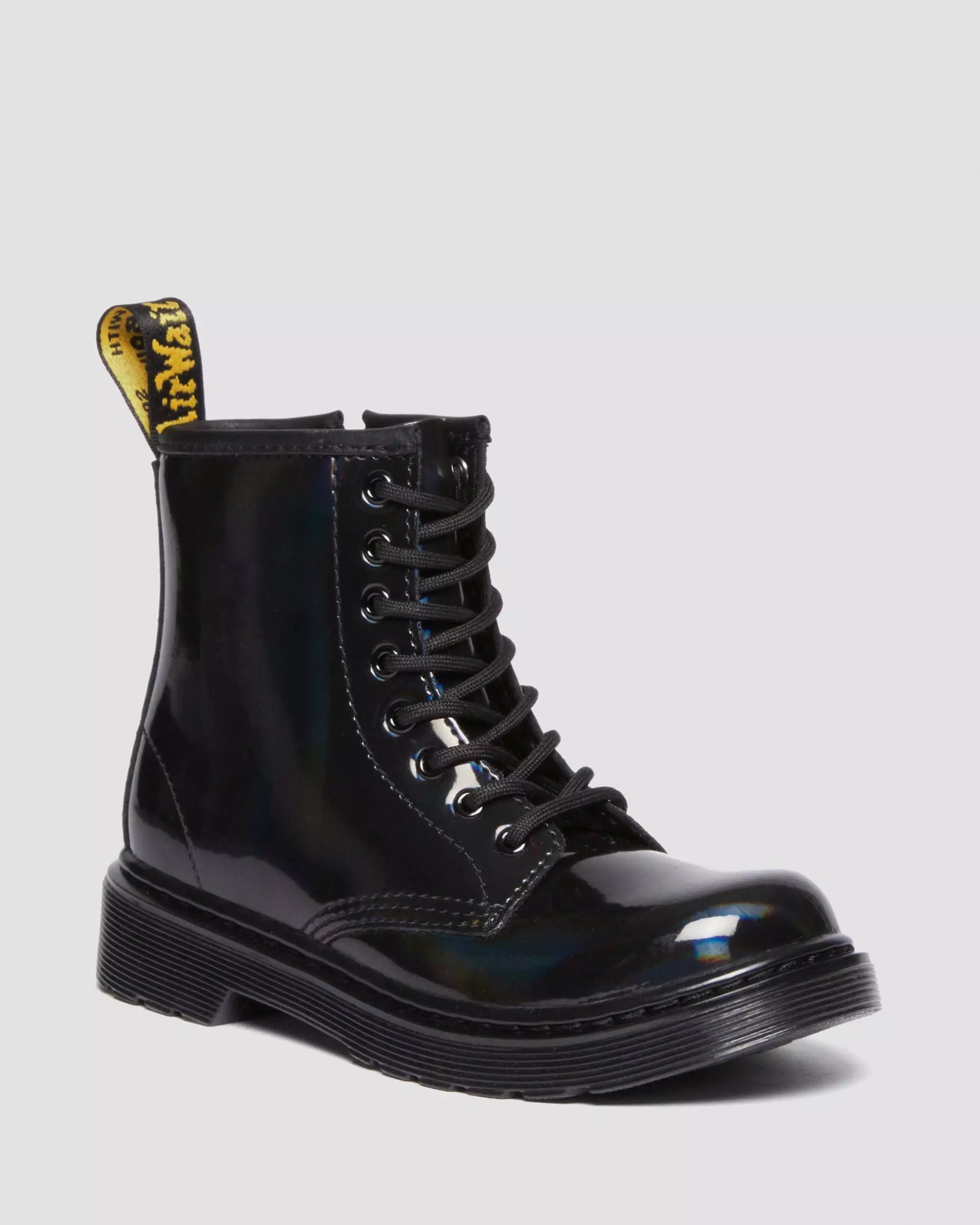 JUNIOR 1460 RAINBOW Patent Leather Lace Up Boots