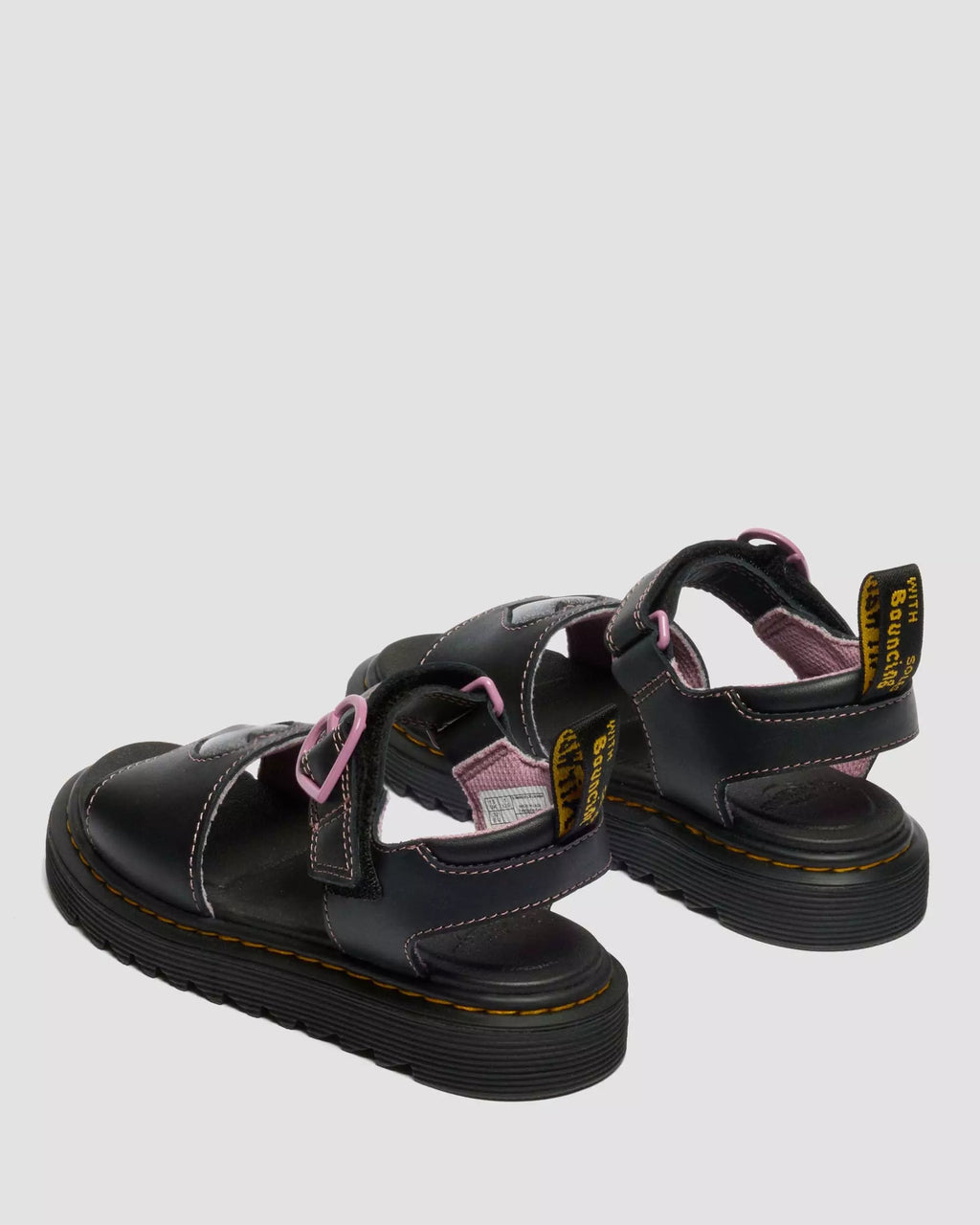 Junior Marlowe II Glitter Heart Leather Strap Shoes