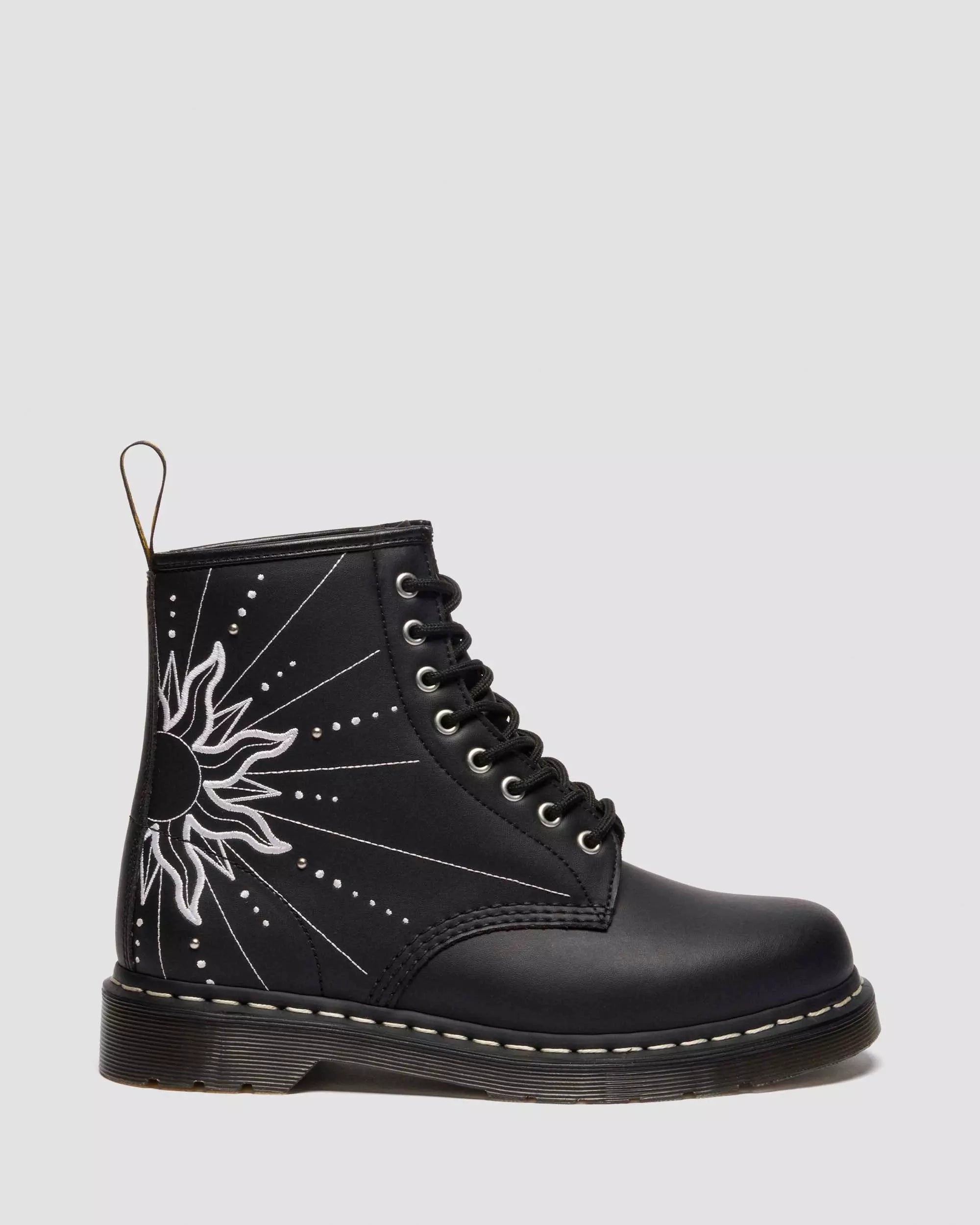 1460 SOLAR FLARE Reclaimed Leather Lace Up Boots