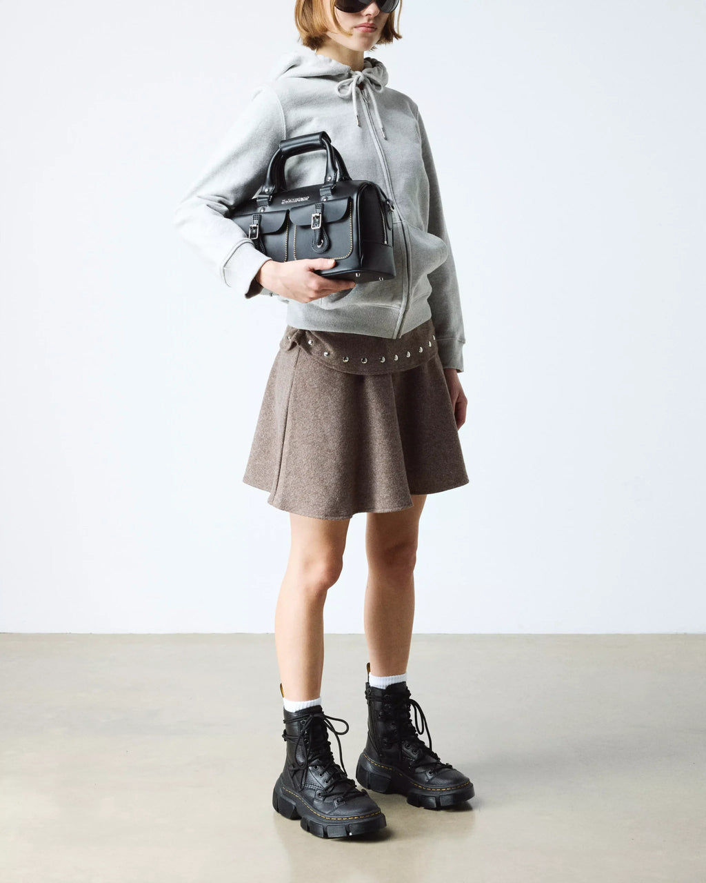 DMXL 8-Eye Leather Boots