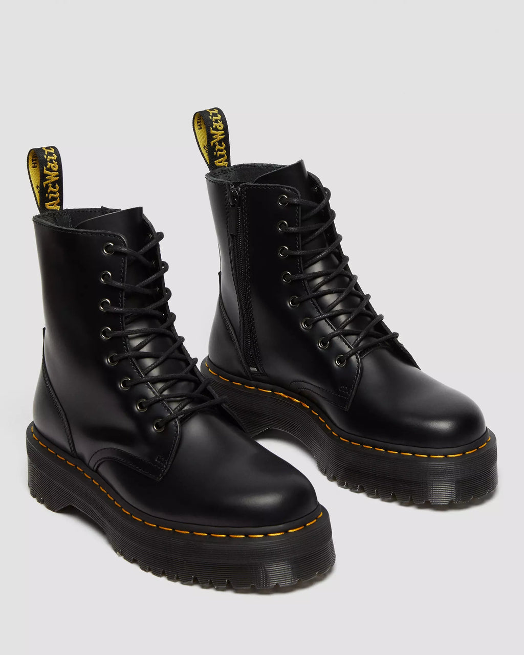 Jadon Boot Smooth Leather Platforms