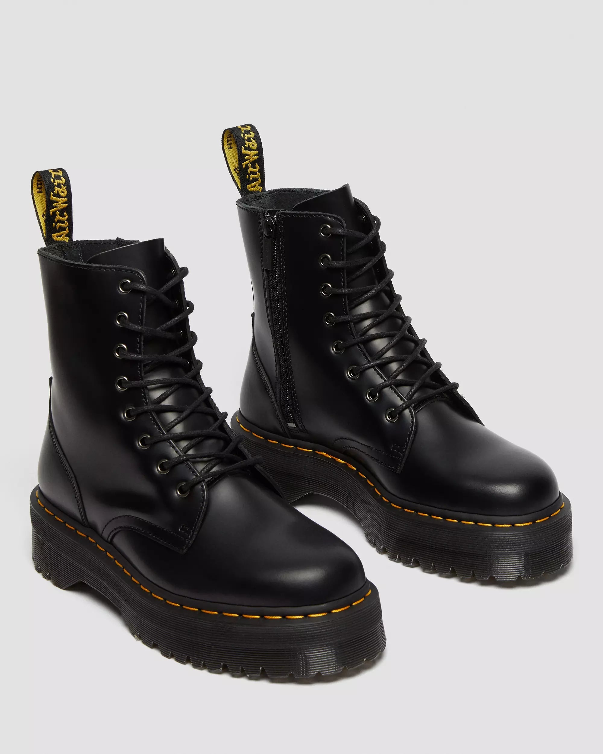 Jadon Boot Smooth Leather Platforms