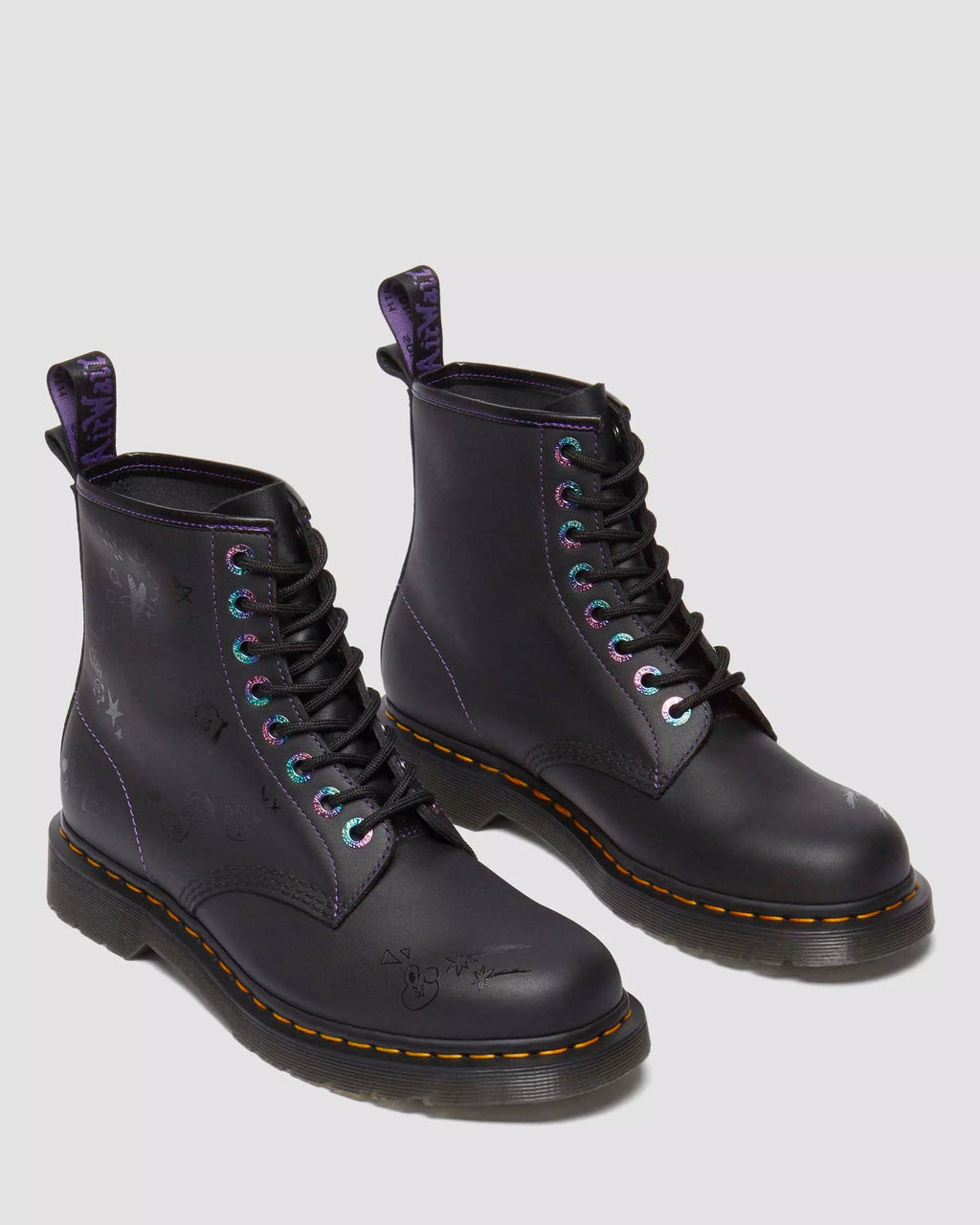 1460 x BT21 Leather Lace Up Boots