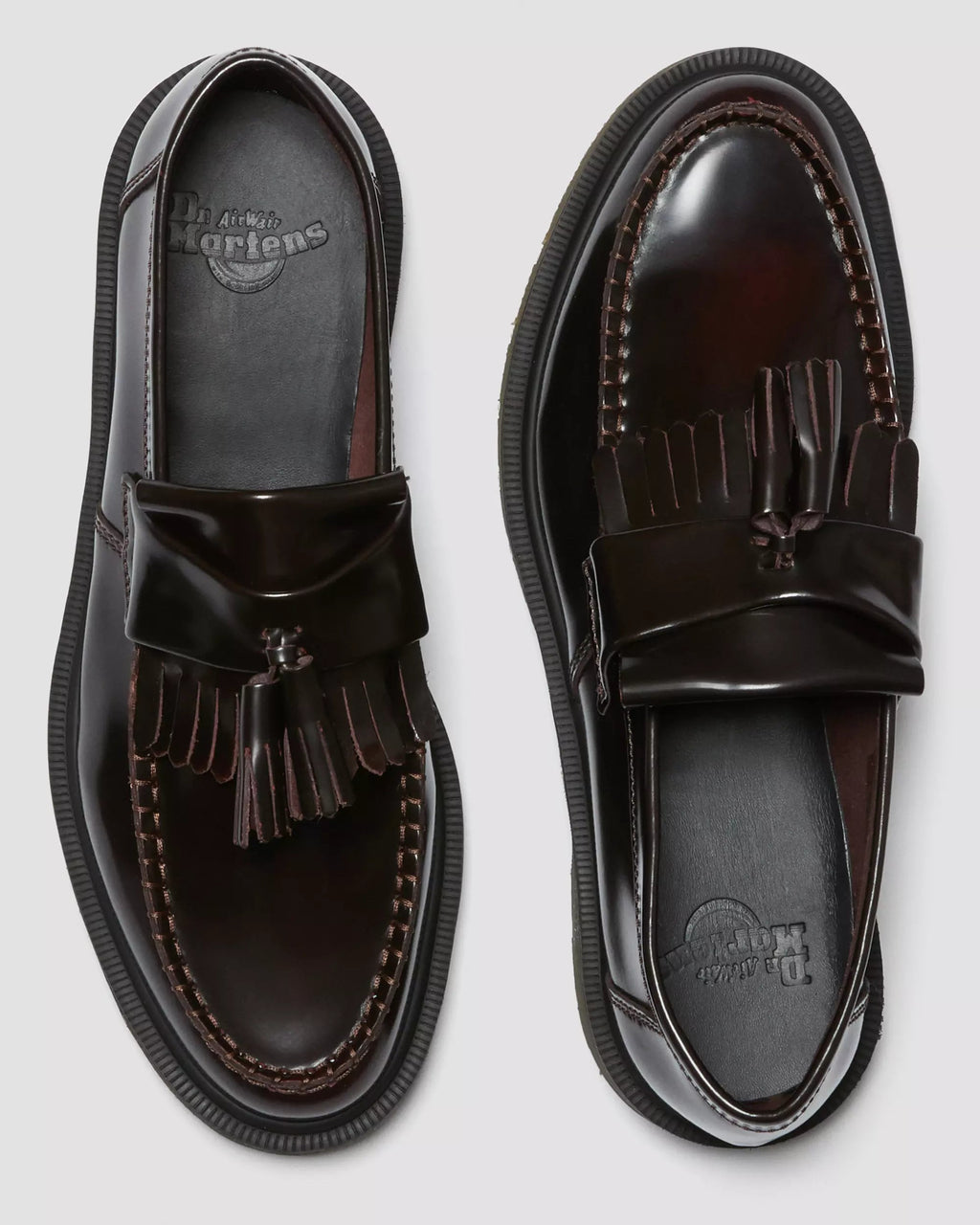 ADRIAN Arcadia Leather Tassel Loafers
