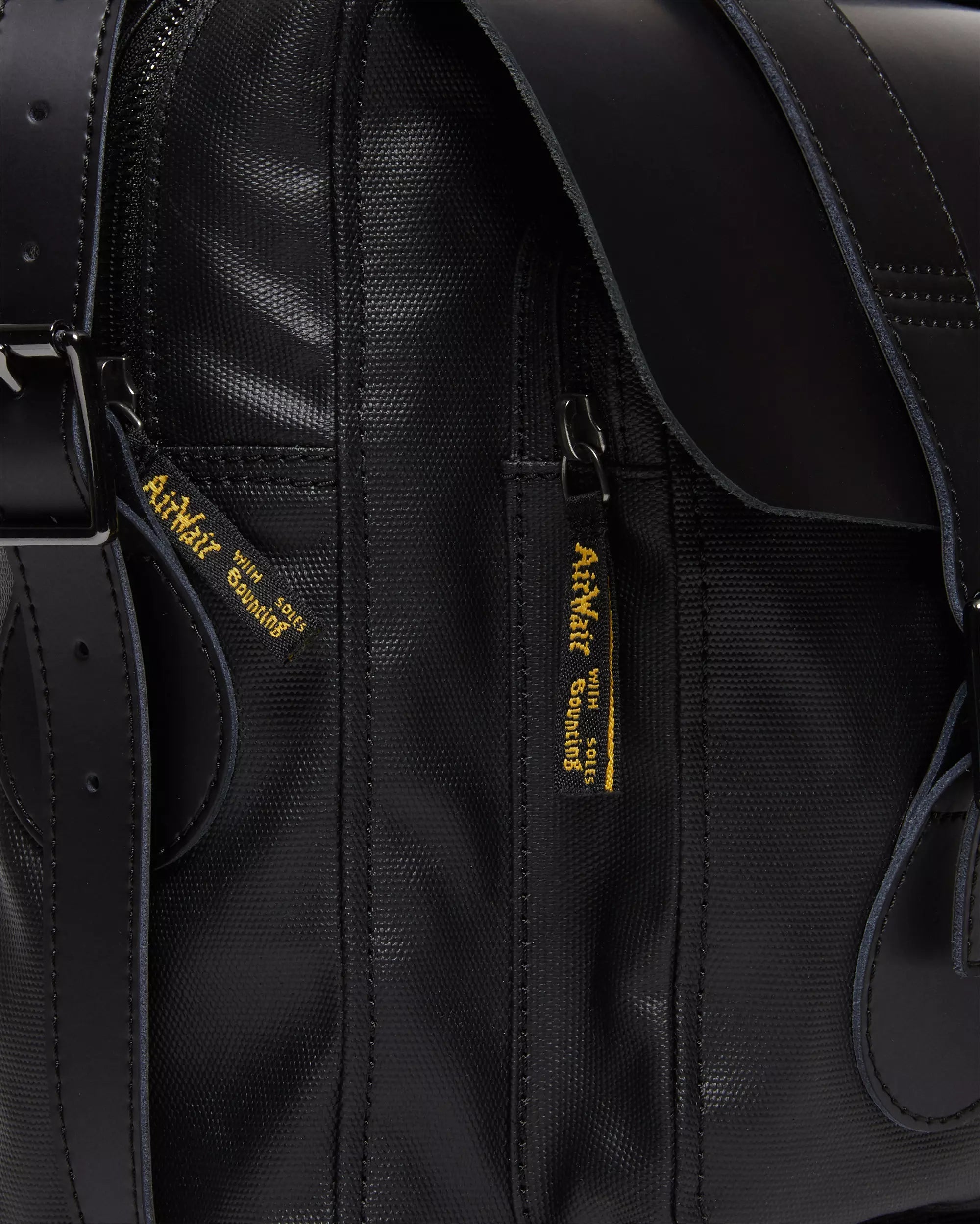 Leather & Canvas Messenger Bag