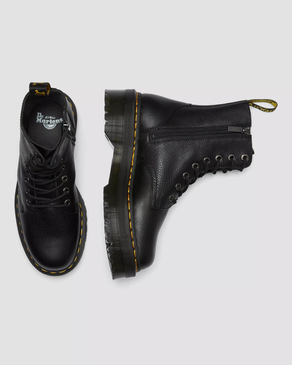 Jadon III Pisa Leather Platform Boots