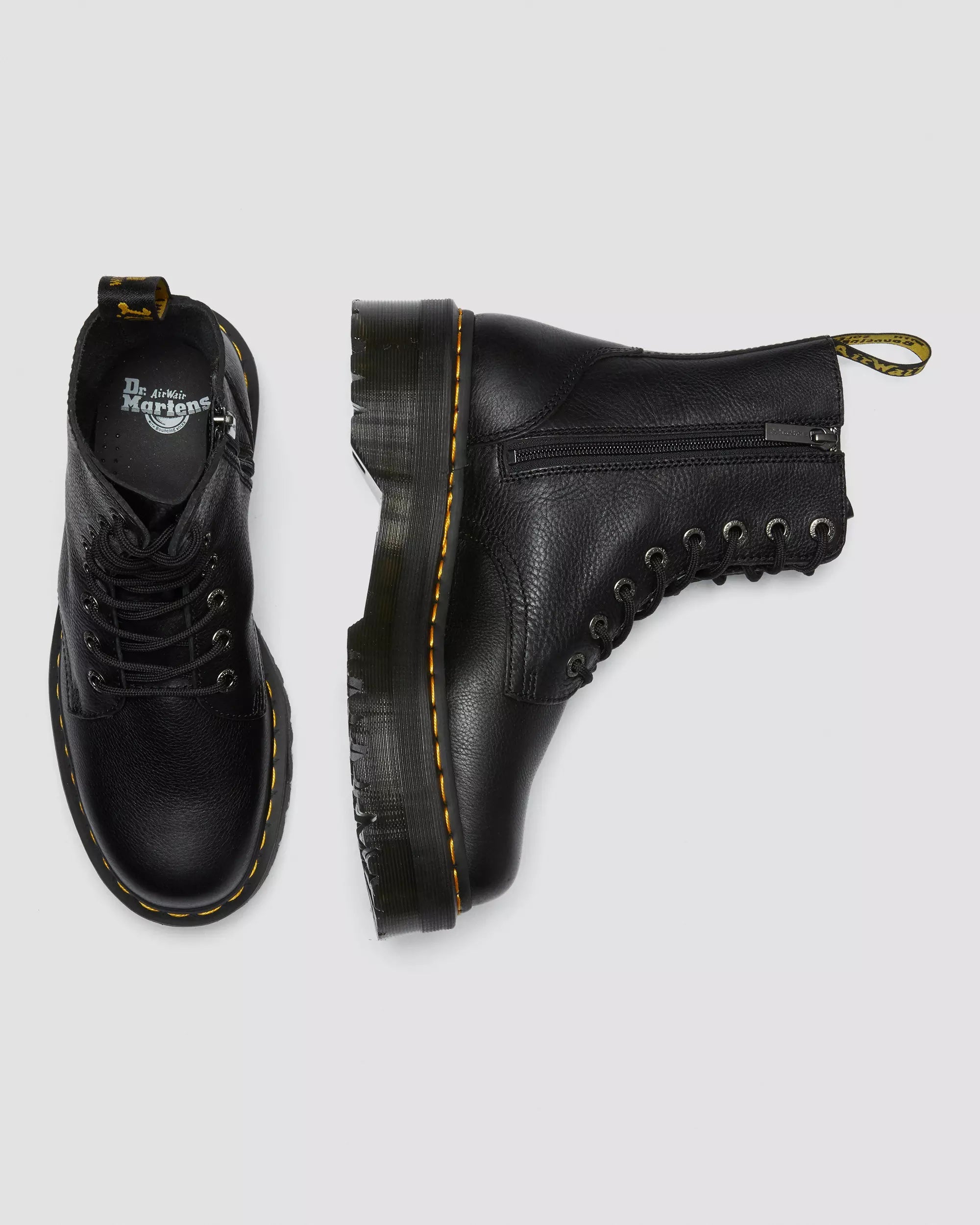 Jadon III Pisa Leather Platform Boots