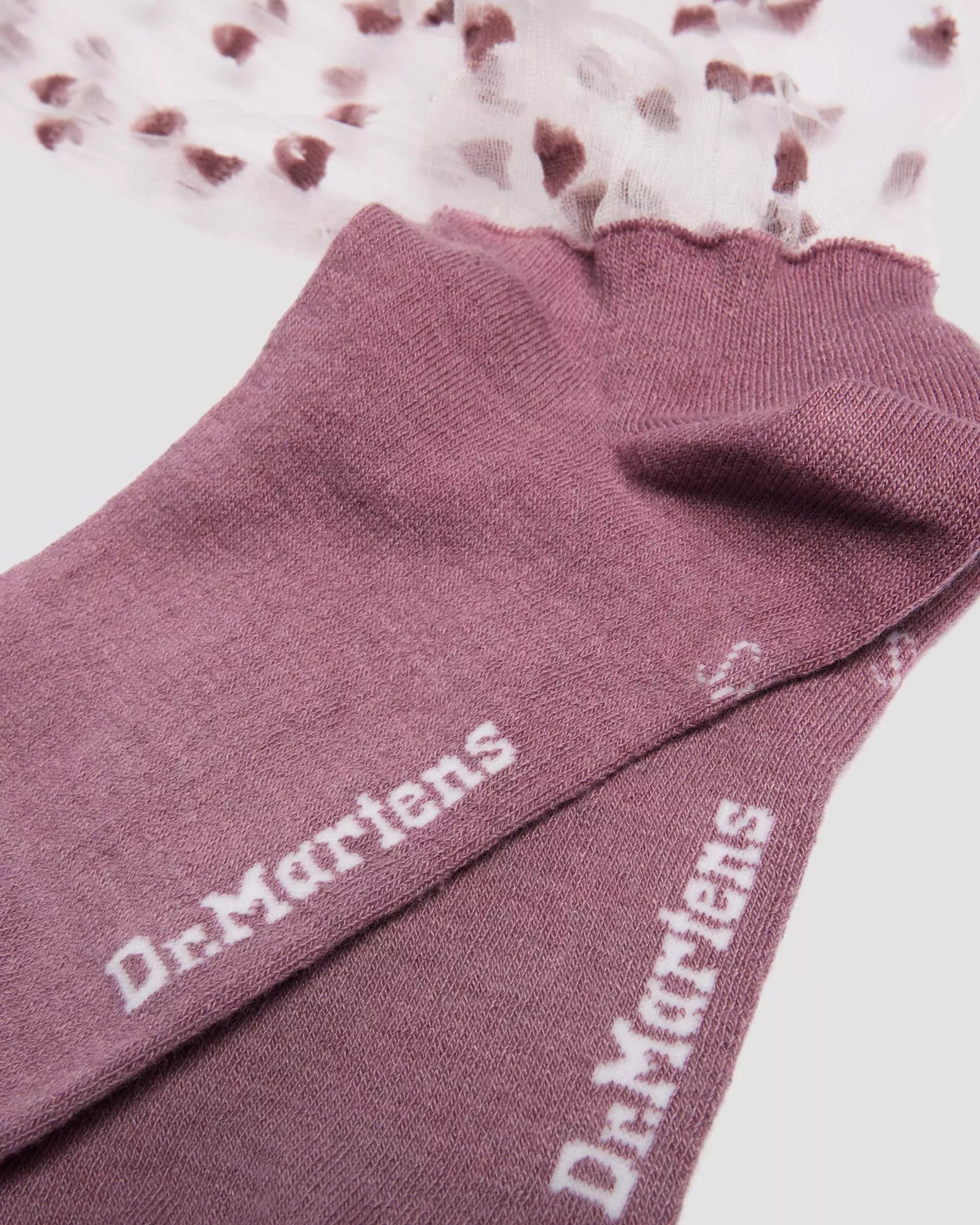 SHORT HEART MESH SOCKS Organic Cotton Blend & Mesh