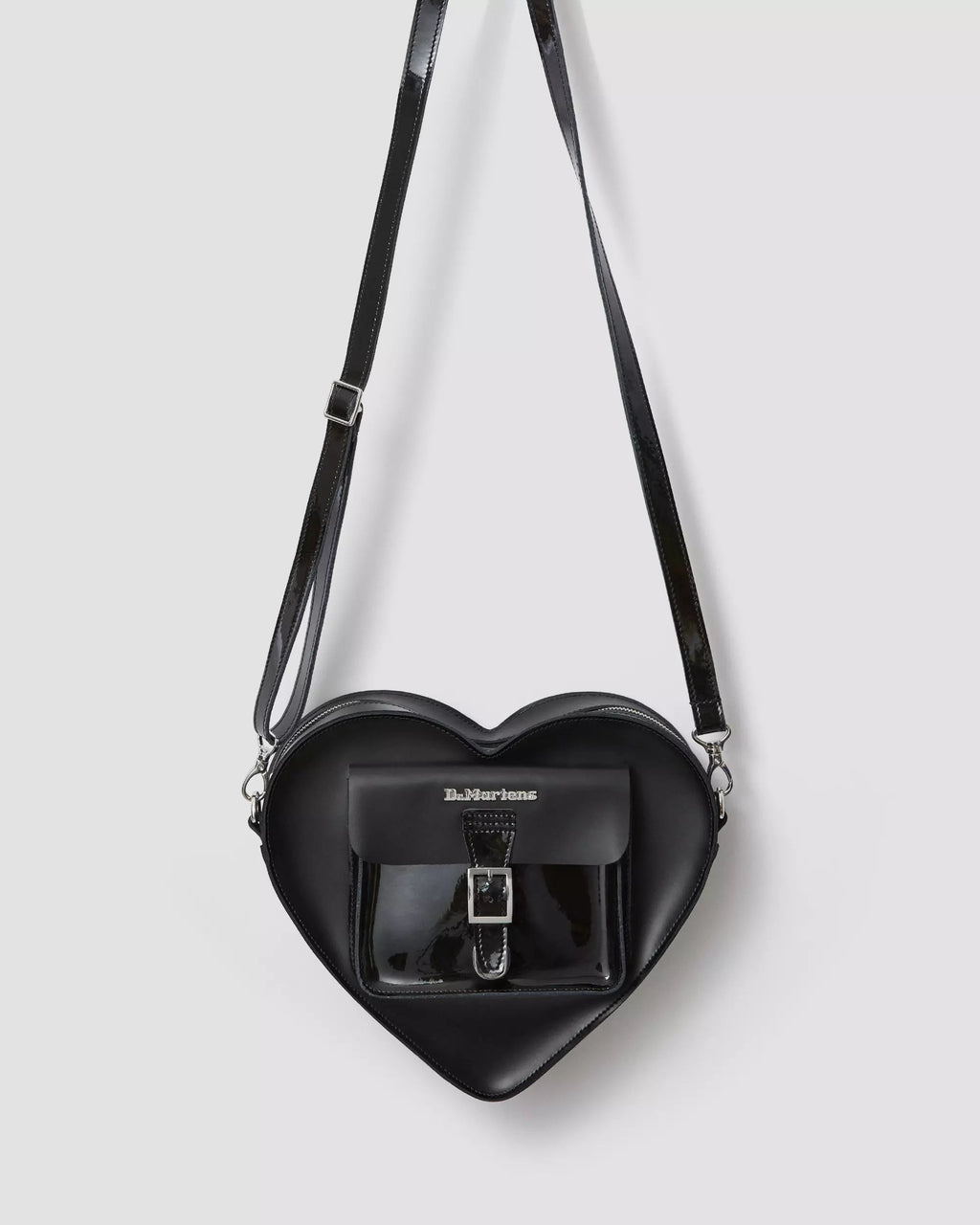 Heart Shaped Hardware Kiev Leather Bag
