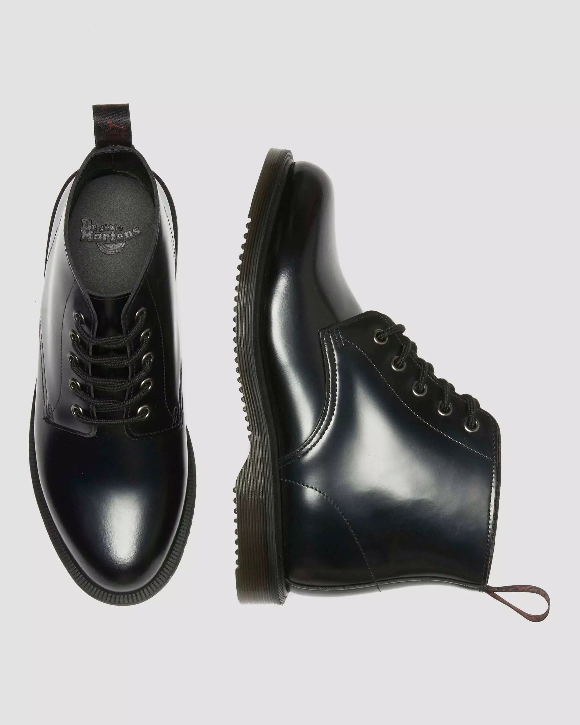 EMMELINE Smooth Lace Up Boots