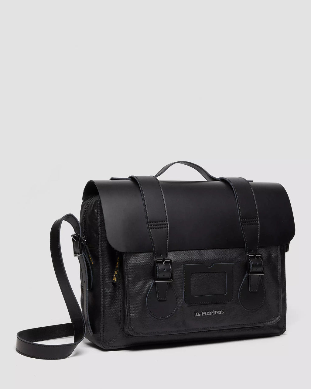 Leather & Canvas Messenger Bag