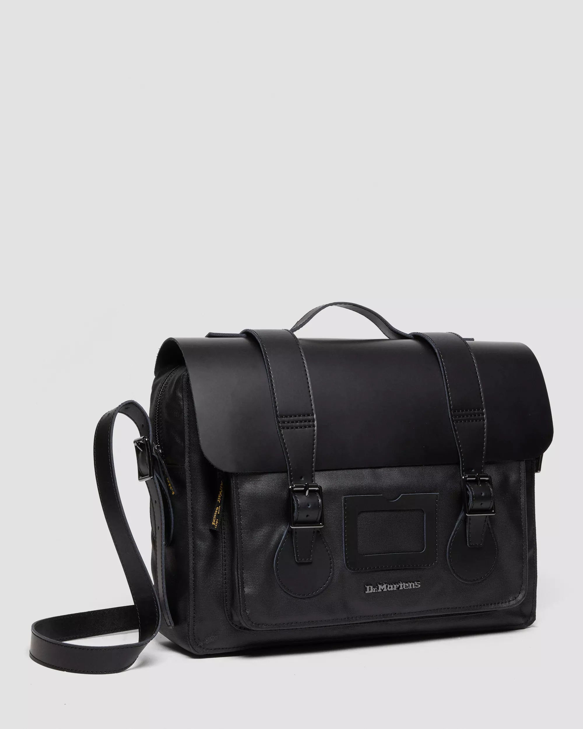 Leather & Canvas Messenger Bag