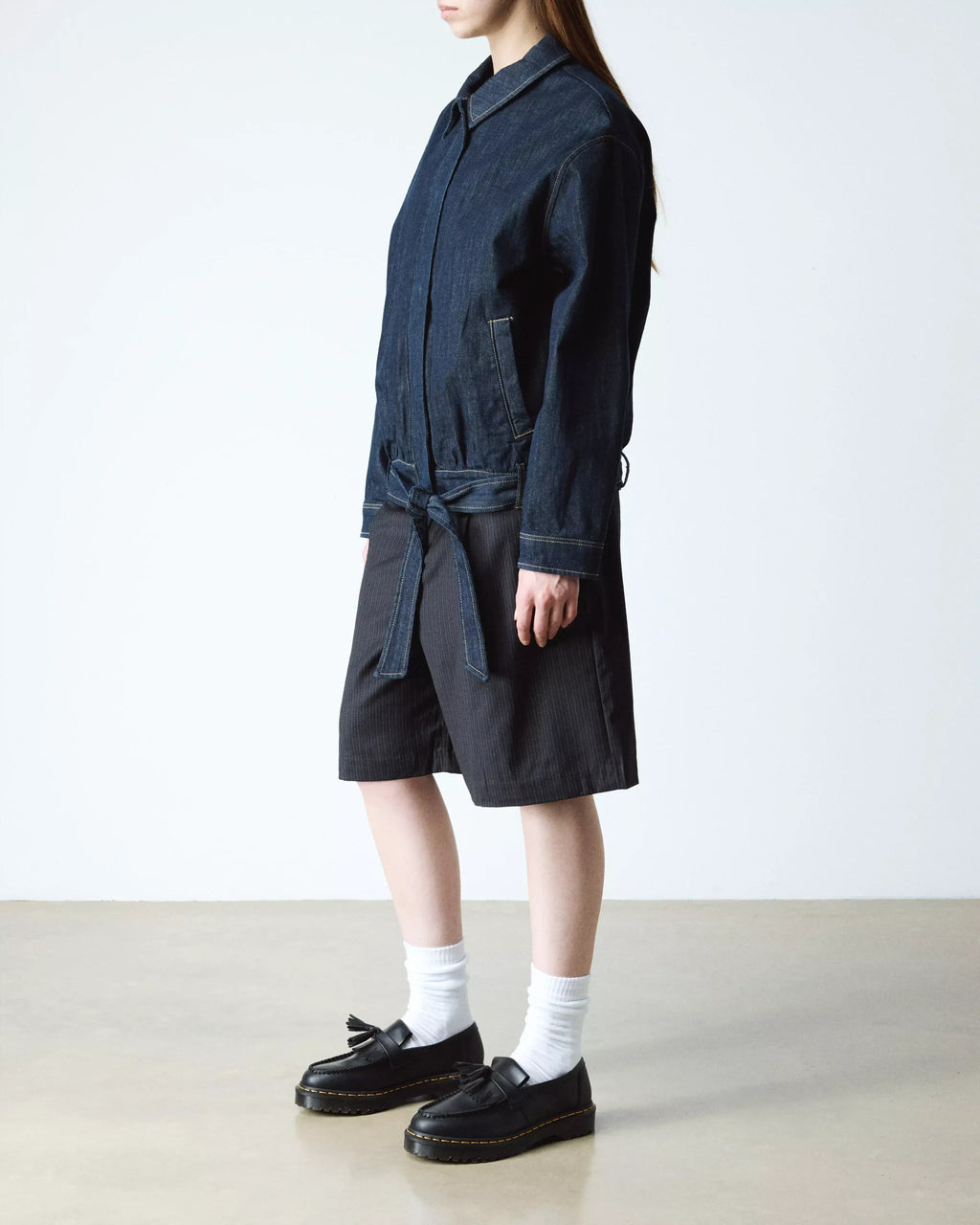 Adrian Bex Smooth Leather Tassel Loafers
