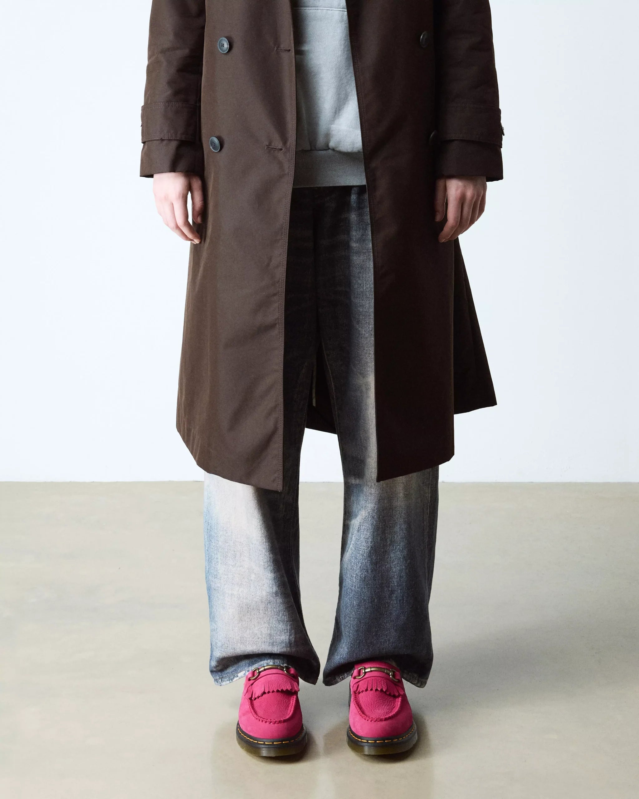 Adrian Snaffle Milled Nubuck Loafers