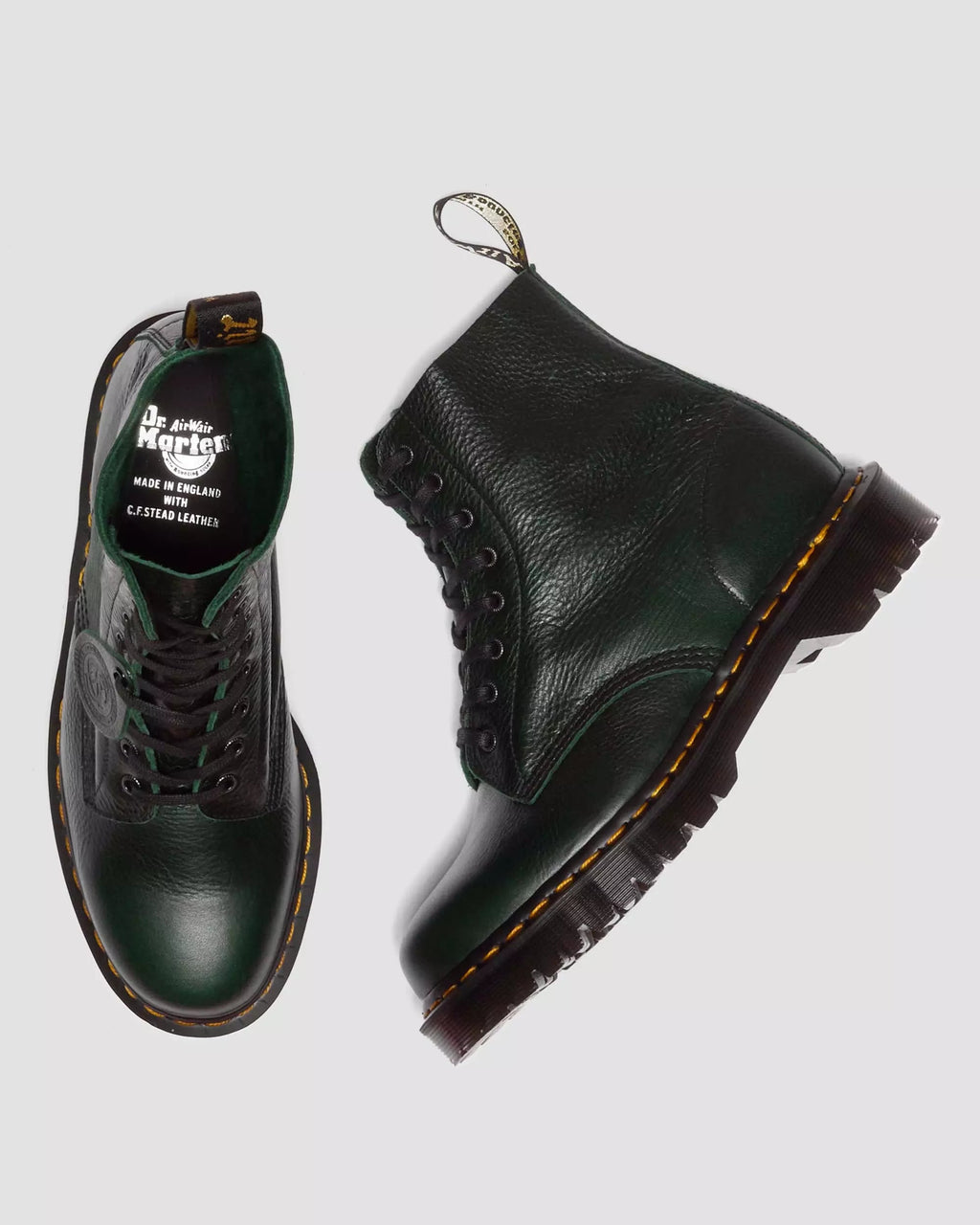 1460 Pascal Made In England Buckingham Leather Lace Up Boots