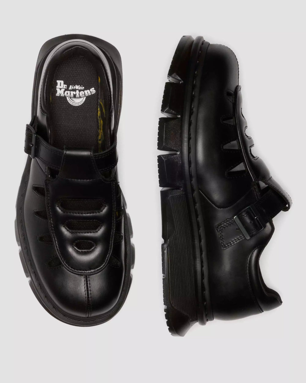 Qubist Fisherman Soft Leather Buckle Shoes