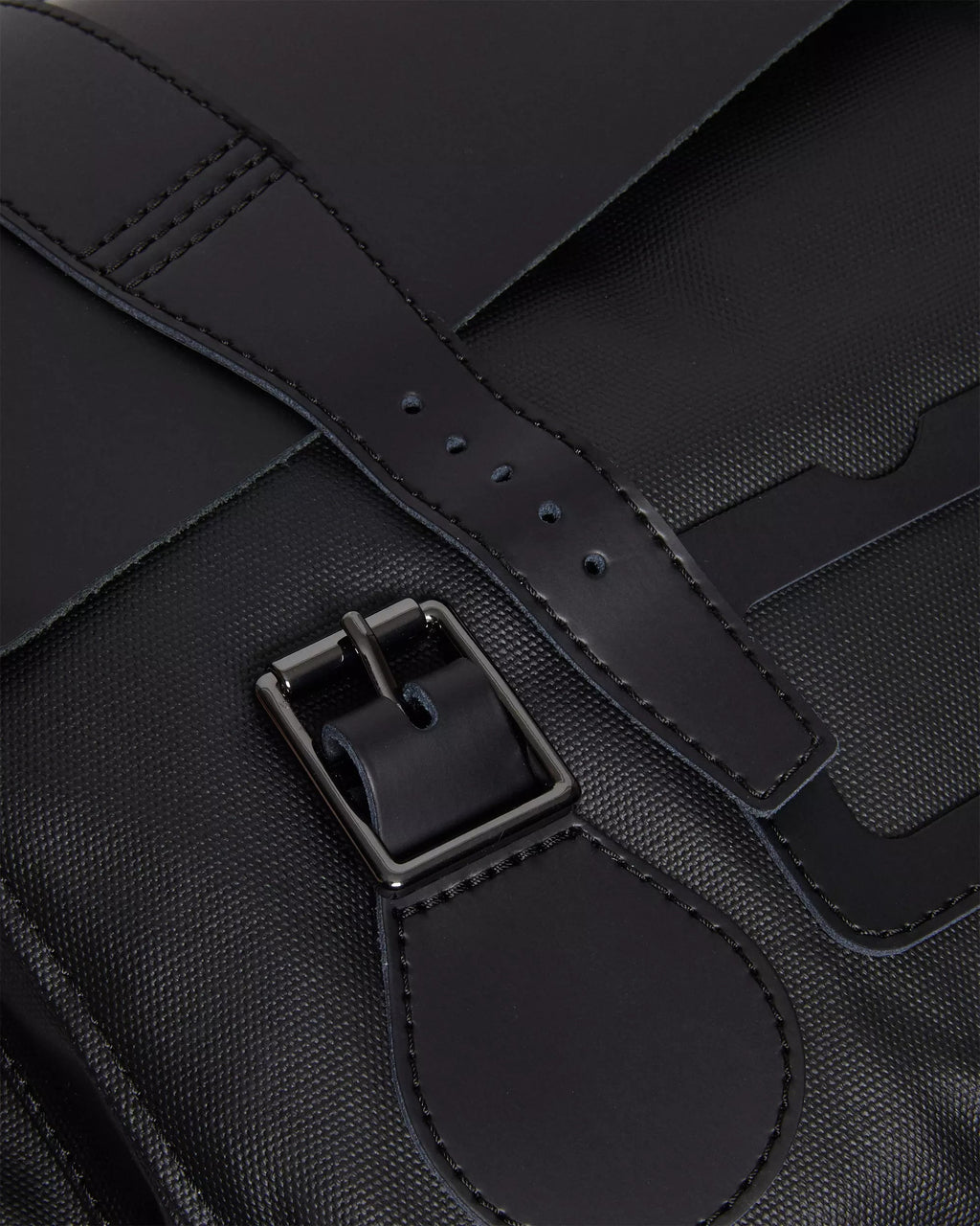 Leather & Canvas Messenger Bag