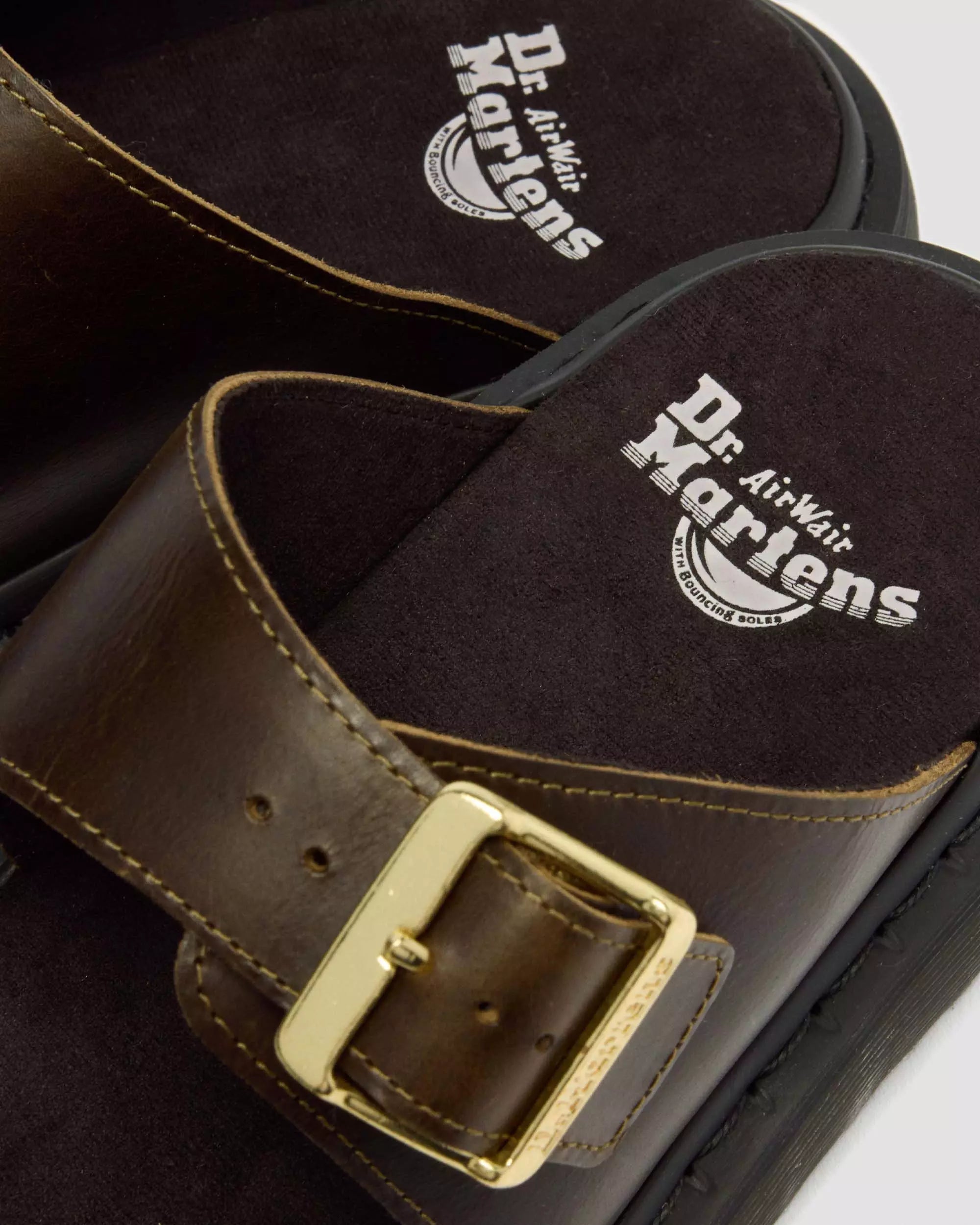 Josef Wyoming Leather Slide Sandals