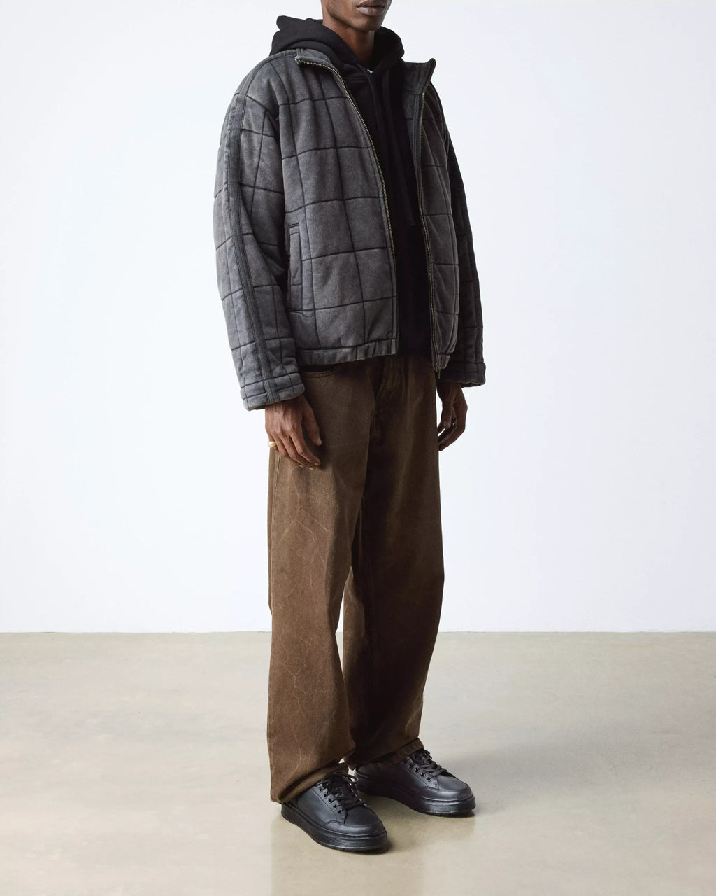 BROOKLINE 6-EYE Nappa Leather Shoes