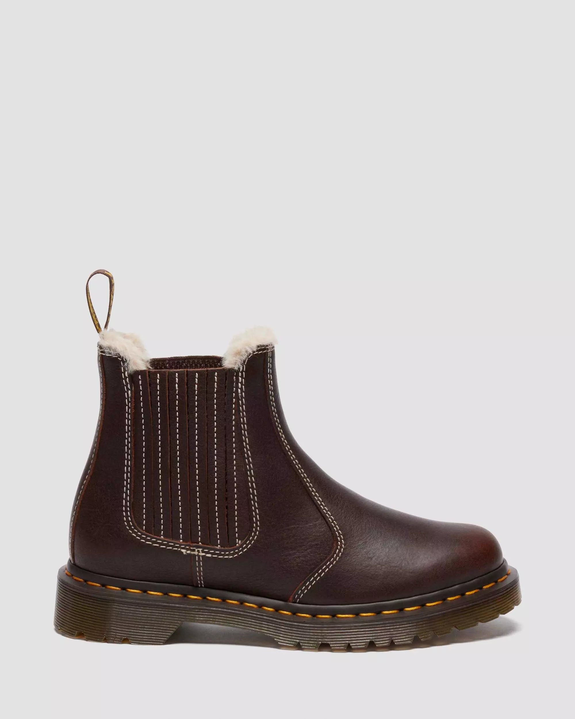2976 Leonore II Faux Fur Lined Grizzly Leather Chelsea Boots
