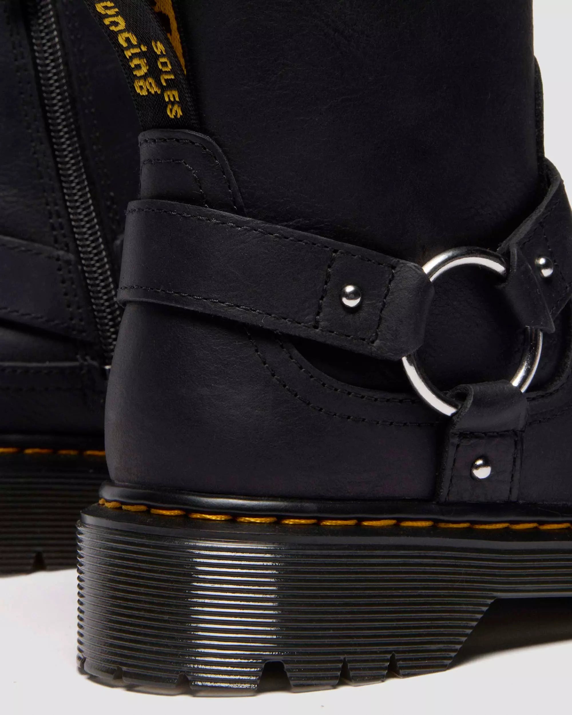 Genaya Junior Kids Leather Biker Boots